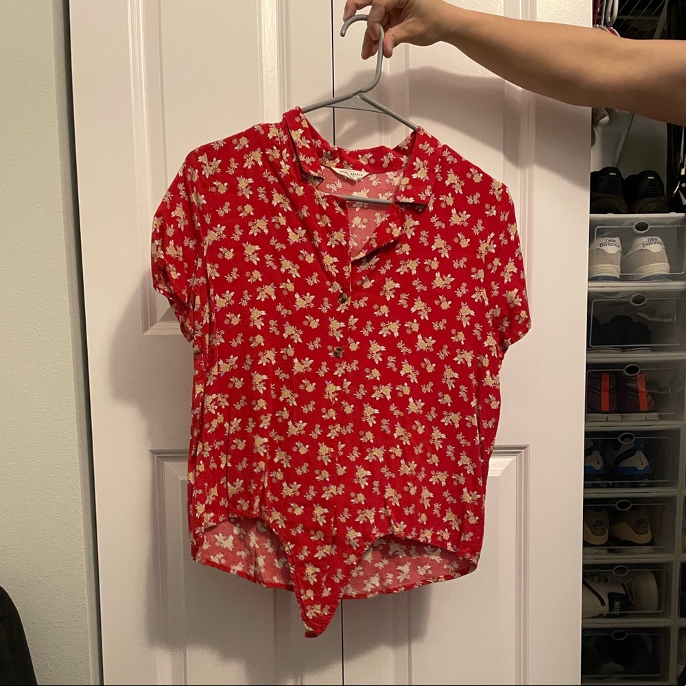 Aeropostale button up summer shirt